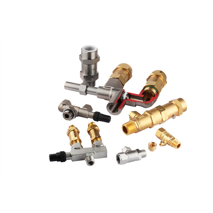 DN6-DN50 Koelcompressor Drukverslag Valve Voor luchtcompressor 0,3-4,5MPa Instelling van de druk