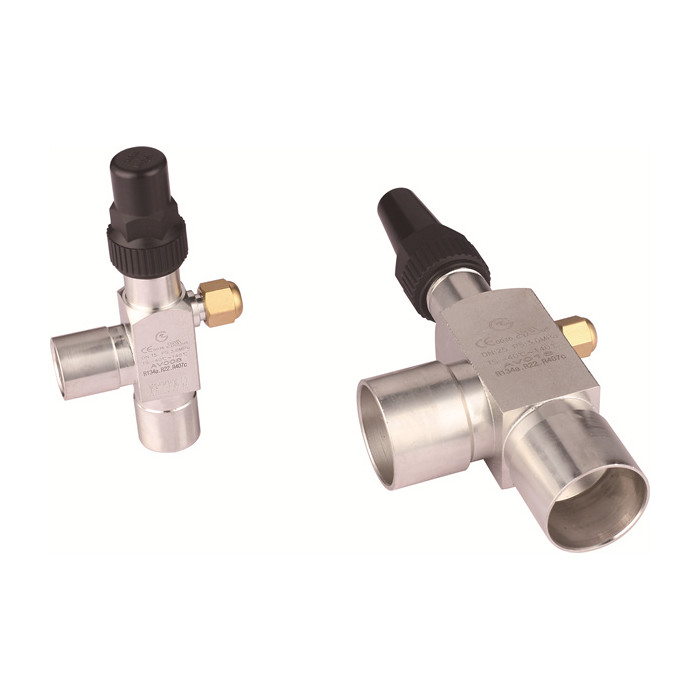 9.5MPa Hydraulische druksoldeerhoekklep voor CFC HCFC HFC R717 vloeistoffen