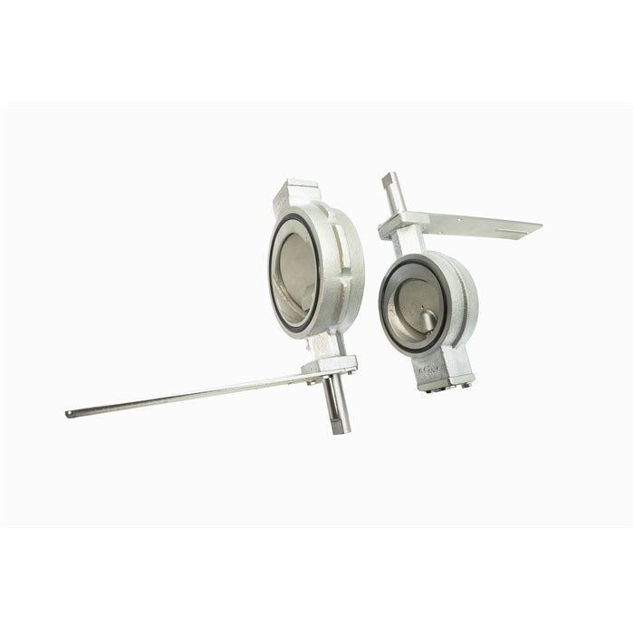 1.0 2.5 nauwkeurigheid 4 inch elektrische vlinderklep voor zware werkzaamheden
