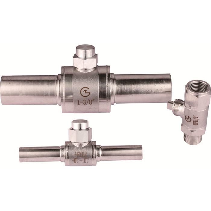 DN4  DN40 Transcritische eenheid afsluitklep met werktemperatuur -40 C  140 C