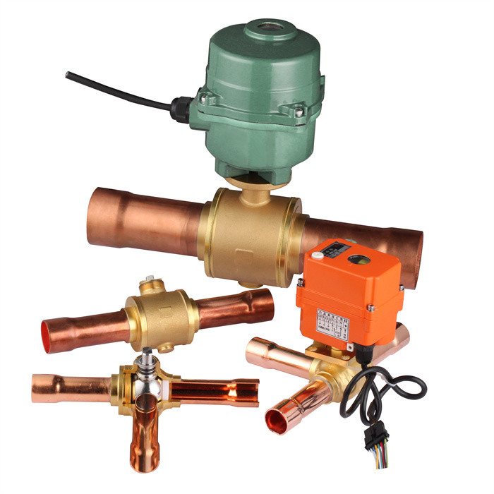 1.0-2.5 Precision Grade IP67 Electrical Expansion Valve for HCFC Refrigerants