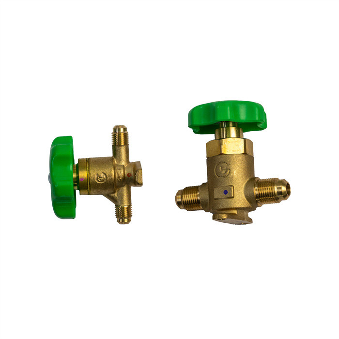 Eenvoudig te installeren temperatuurbestendige koelklep voor CFC's HCFC's HFC's R22 R410a R134a