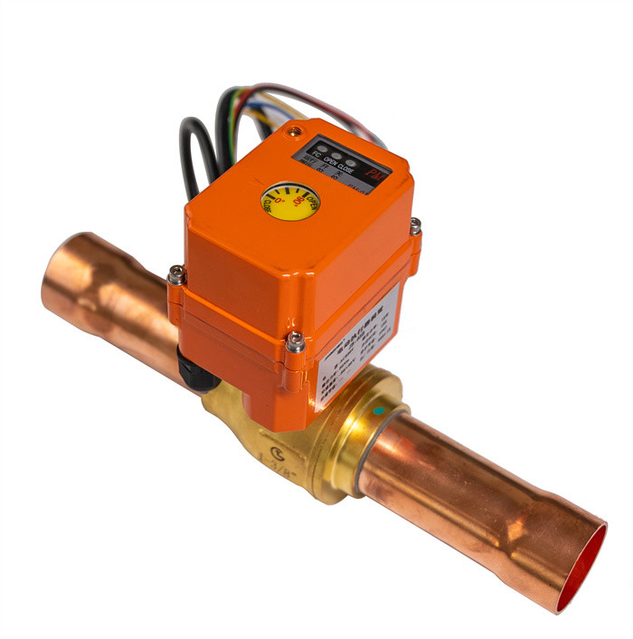 -20°C tot 120°C Koeling 3-weg kogelklep elektrisch met IP67 bescherming voor HVAC-systemen