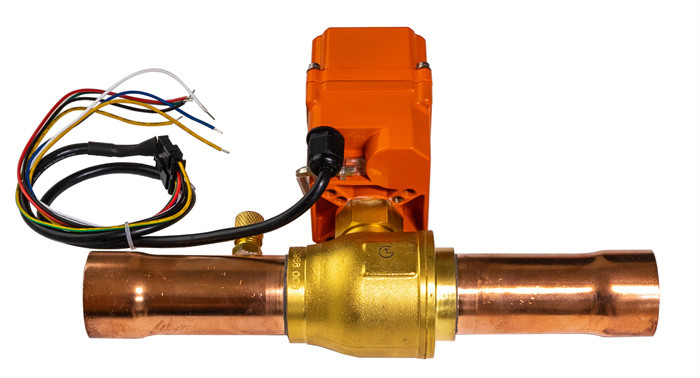 -20°C tot 120°C Koeling 3-weg kogelklep elektrisch met IP67 bescherming voor HVAC-systemen